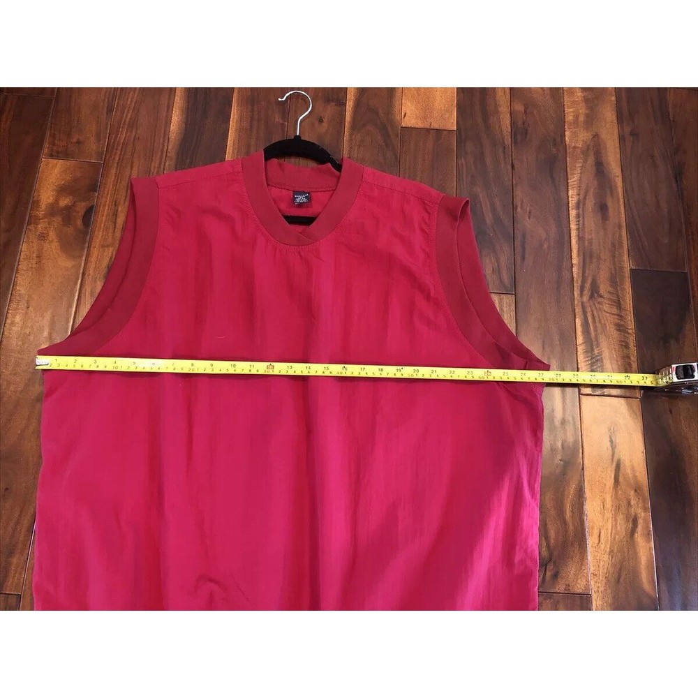 Land’s End Men’s Sleeveless Pullover Red Jacket Vest XL Excellent Condition - Picture 6 of 8